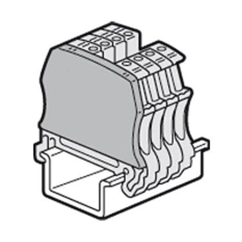 Terminale Grigio Per Morsetti A Vite Sezionabile 037555 - Foto 1