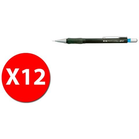 Portamine Professional Metallo 0,7mm Dg1609 - Nero / azzurro- Conf. 12 Pz - Foto 1