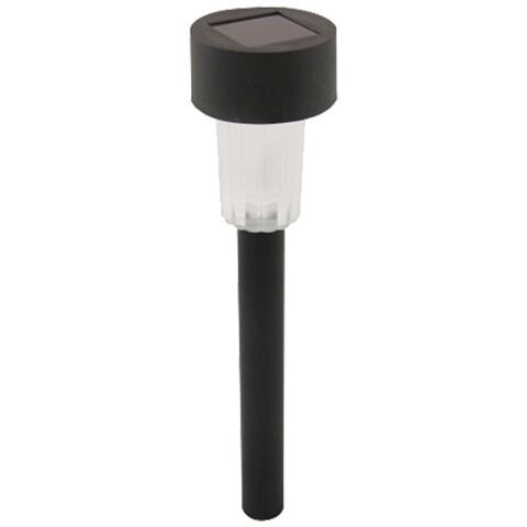 Torcia Led Picchetto Solare Da Giardino Blossom Plastica Nero - Foto 6