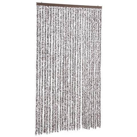 Zanzariera Marrone e Beige 118x220 cm Ciniglia - Foto 1