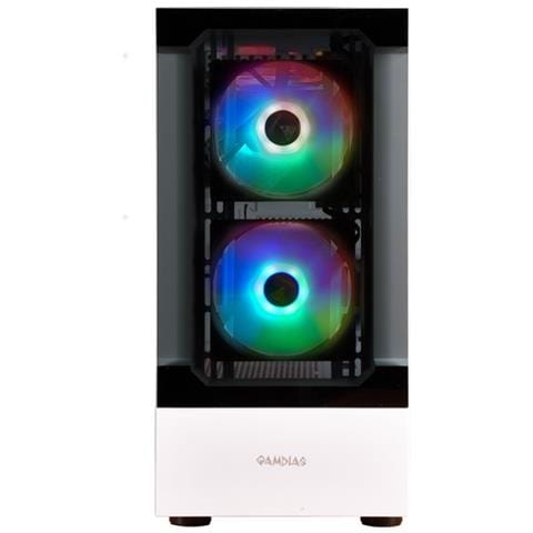 Case Talos E3 White Mid Tower 3*120mm Argb Tg - Foto 1