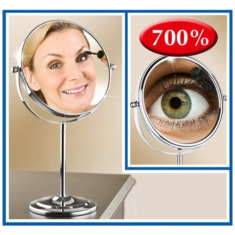 Specchio Da Trucco, Ingrandimento X7, - Foto 5