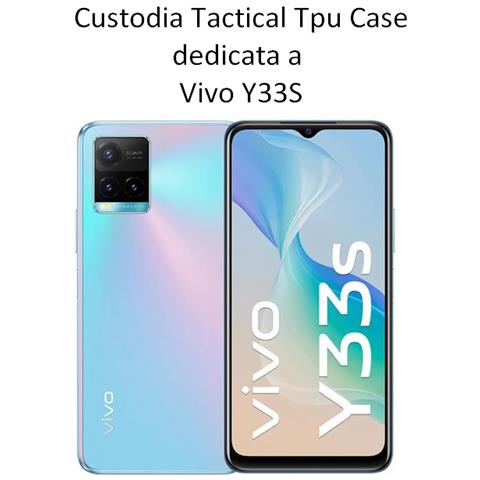 Custodia Originale Tpu Cover Case Per Vivo Y33s Trasparente - Foto 2