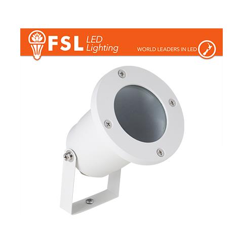Faretto Giardino Orientabile Ip65 Gu10 Bianco - Foto 1