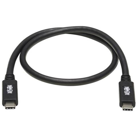 Tripp Lite U420-20n-g2-5a Cavo Usb 0,5 M Usb 3.2 Gen 2 (3.1 Gen 2) Usb C Nero - Foto 3