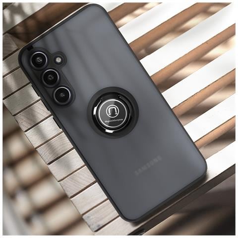 Cover Per Samsung Galaxy A35 5g Anello Metallico Supporto Ringrip - Foto 5