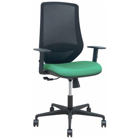 Sedia Da Ufficio Mardos 0b68r65 Verde Smeraldo - Foto 1