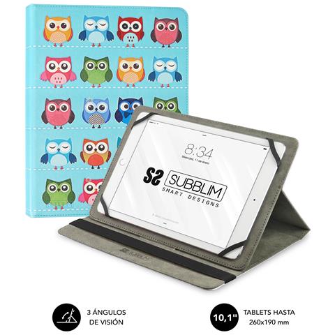 SUB-CUT-4TC003 custodia per tablet 25,6 cm (10.1") Custodia a libro - Foto 1