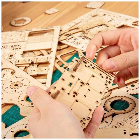 Puzzle In Legno 3d | Camion Pesante - Foto 6