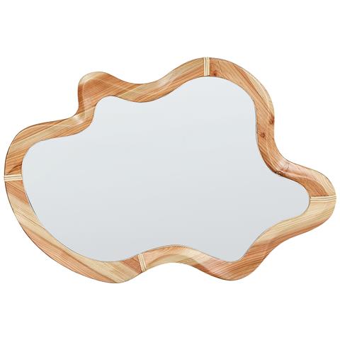 Specchio Drevant 49 Cm 89 Cm Legno Naturale - Foto 2