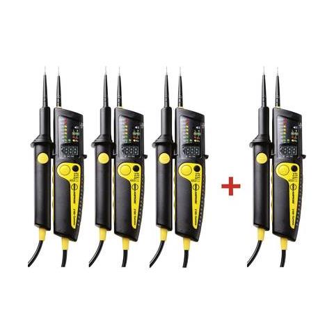 Amprobe 2100-gamma Bundle Zweipoliger Spannungsprfer Cat Iii 1000 V, Cat Iv 600 V Akustik, Lcd, Led, Vibration (4980718) - Foto 1
