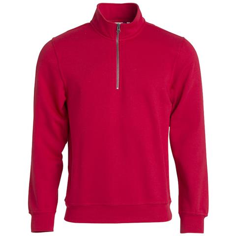 Basic Half Zip Rosso 3xl - Foto 1