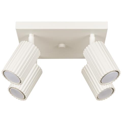 Lampada Da Soffitto Karbon 4 Beige Sl. 1602 - Minimalista Lampada Da Soffitto Beige 16.5x25x25 Cm - Foto 1