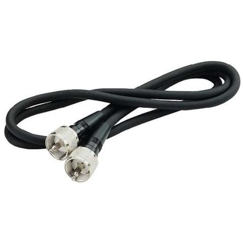 Cavo Coassiale 1,5 m PL 259 Nero - Foto 1