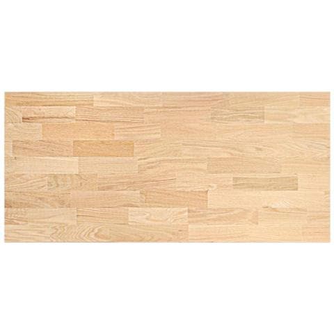 Piano Di Lavoro Cucina 140x63,5x2,7 Cm Legno Massello Rovere - Foto 2
