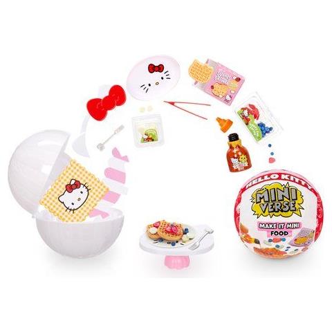 Playset Make It Mini Food Hello Kitty Mga 515722 Miniverse Assortito - Foto 1