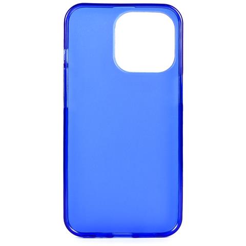 Cover In Silicone Per Iphone 13 Pro. Finitura Opaca Semi Trasparente Con Bordi Lucidi. - Foto 3
