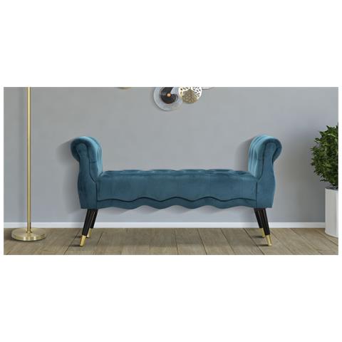 Panca Mf298 - Ottanio - Legno - 120x40x60 Cm - Foto 8