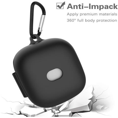 Custodia Protettiva In Silicone Per Beats Powerbeats Pro 2 - Bianco Black - Foto 4