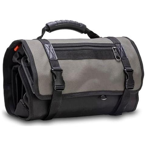 Borsa Porta Attrezzi Arrotolabile, Smontabile, Semitrasparente, Ad Alta Capacità Con Cerniera - Foto 1