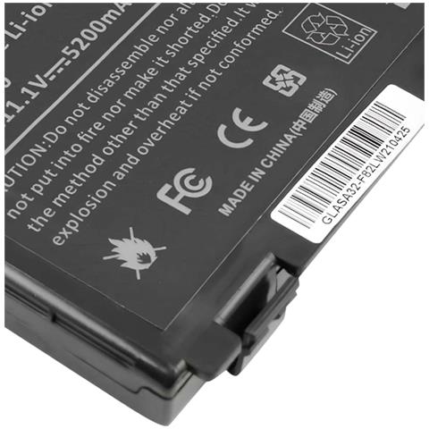 Batteria Di Ricambio Per Asus F52 / K40 Li-ion 11,1v 5200mah 58 Wh - Foto 2