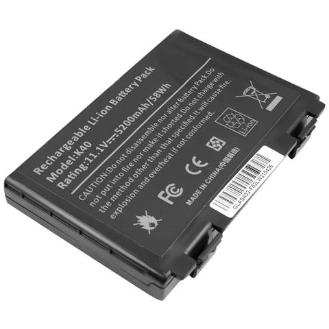 Batteria Di Ricambio Per Asus F52 / K40 Li-ion 11,1v 5200mah 58 Wh - Foto 1