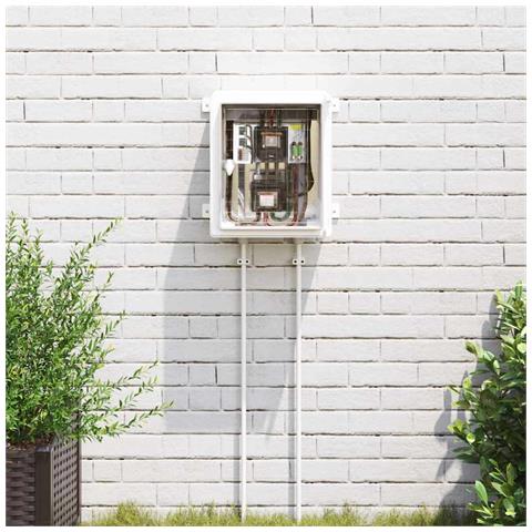 Armadietto di Controllo Grigio 30 x 16.5 x 35 cm Plastica ABS - Foto 2