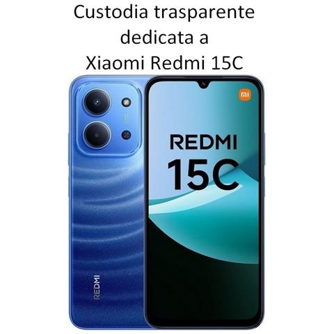 Ultra Slim Custodia Tpu Silicone 0,3mm Cover Case Per Xiaomi Redmi 15c 4g 5g Trasparente - Foto 2