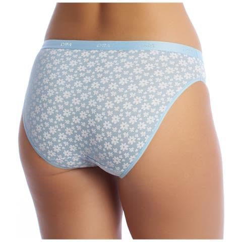Confezione Da 3 Mutandine Slips Cotone Elasticizzato D4c17 Per Donna - Foto 2