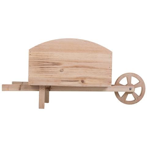 Carrello Portafiori In Legno Marrone 48x19,1x22,4h - Foto 2