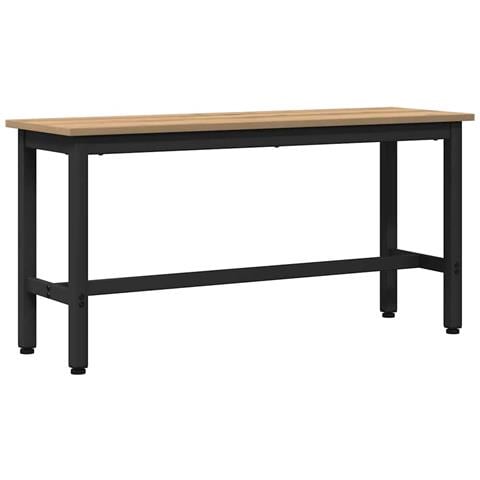Panchina da pranzo Rovere artigianale 100 x 32,5 x 48,5 cm - Foto 1