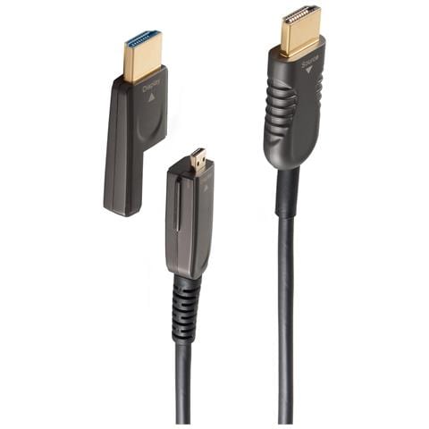 BS30-02495 cavo HDMI 40 m HDMI tipo A (Standard) HDMI tipo D (Micro) Nero - Foto 1