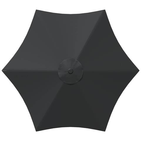 Parasol da Giardino con Luci LED 230 x 230 cm Poliestere - Foto 8