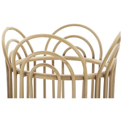 Portavaso Panama In Ferro Naturale, Ø 31,5 Cm × H 40 Cm - Foto 2