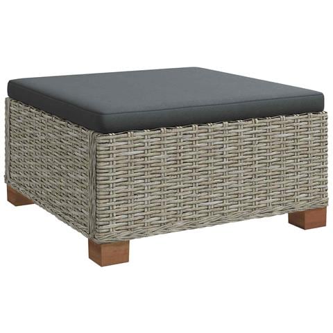 4 pz Set Lounge in Rattan con Cuscini GENDT Rattan naturale - Foto 10