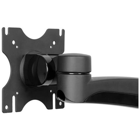 Supporto per doppio Monitor LED Schermo Display -Braccio con staffe Regolabile con sistema gestione cavi e altezza regolabile - Foto 6