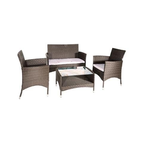 Set Caprera 4 pz brown / ecru - Foto 2