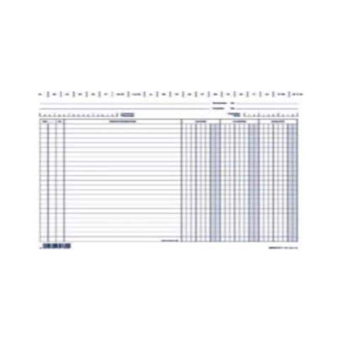 100 Schede Dare / Avere / Saldo Blu - Foto 1