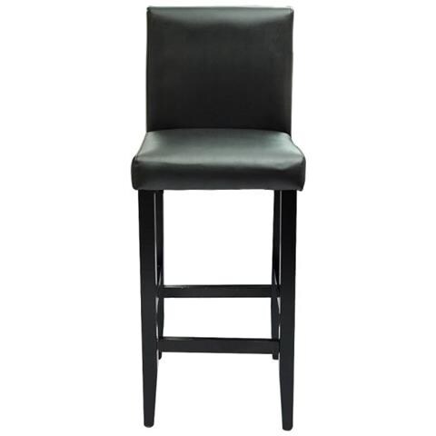 Sgabelli Da Bar 4 Pz Neri In Similpelle - Foto 3