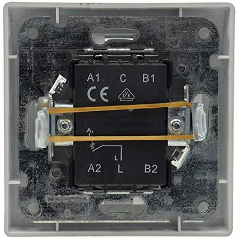 Pulsante Delphi Textfeld Campanello Bianco Up Adatto Per Interruttori Multipli Prese Usb - Foto 2