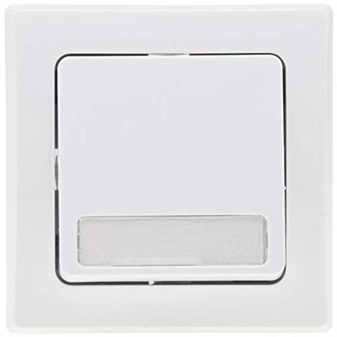 Pulsante Delphi Textfeld Campanello Bianco Up Adatto Per Interruttori Multipli Prese Usb - Foto 1