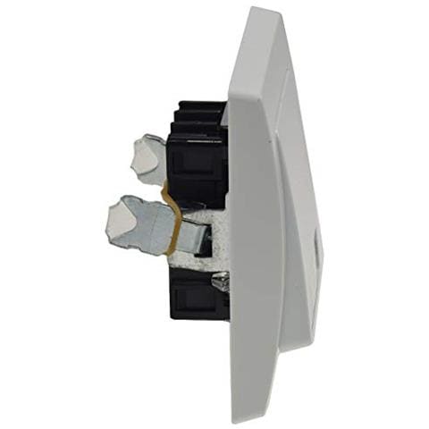 Pulsante Delphi Textfeld Campanello Bianco Up Adatto Per Interruttori Multipli Prese Usb - Foto 3