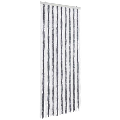 Zanzariera Grigio e Bianco 56x200 cm Ciniglia - Foto 1
