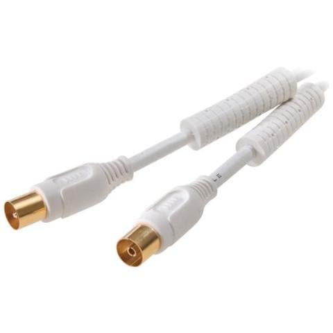 Absorber TV / RD aerial lead > 90dB 5m, Oro - Foto 1