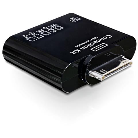 65358, Memory Stick (MS) , microSD (TransFlash) , MMC, MS Micro (M2) , SD, SDHC, USB 2.0, Nero - Foto 1