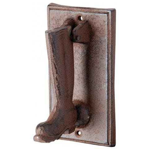 Batacchio 15,9 X 9,5 Cm Ghisa Marrone - Foto 1