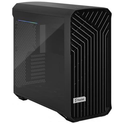 Case FD-C-TOR1A-06 Tower ATX, EATX, ITX, micro ATX, SSI CEB 3 Porte USB 3.2 Colore Nero (Finestrato) - Foto 2