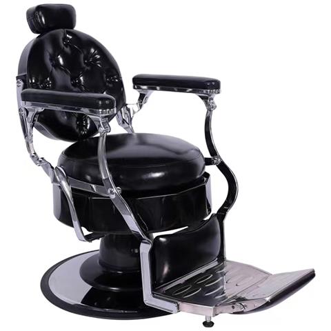 Poltrona Da Barbiere Parrucchiere Idraulica Girevole Per Il Salone Barbiere Barber Shop Agustín Barberking - Foto 1
