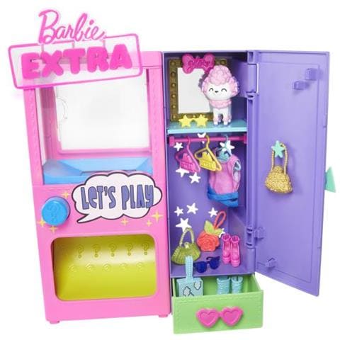 Barbie Extra Surprise Fashion Closet Playset Set Di Accessori Per Bambola - Foto 1