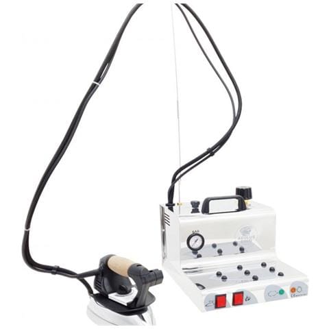 Sistema Stirante Professionale Gvk2 Con Caldaia In Acciaio Inox E Resistenza Esterna Anticalcare 2,2 L - Foto 1